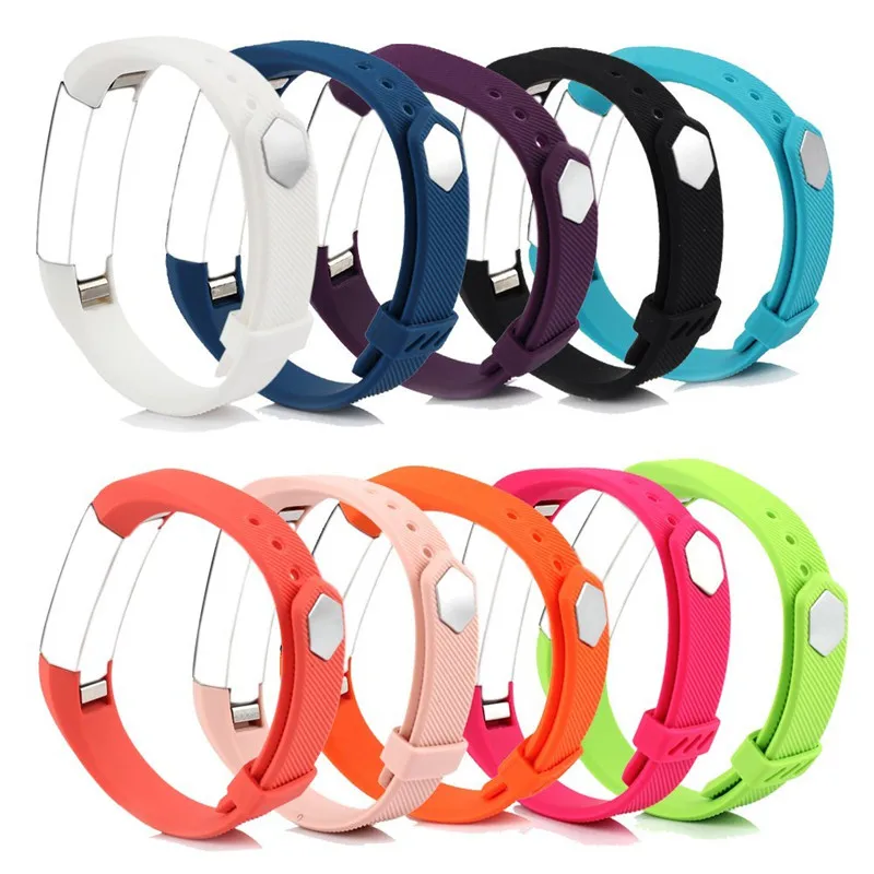 Bemorcabo роскошный силиконовый для часов Ремешок Для Fitbit Alta мягкий сменный браслет с
