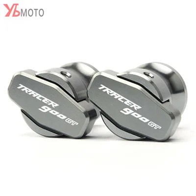 Style1-Titanium-B Аксессуары для мотоциклов с ЧПУ крышка маятника Катушки слайдер стенд винты для YAMAHA TRACER 900 GT 900GT - Цвет: Style1-Titanium-B
