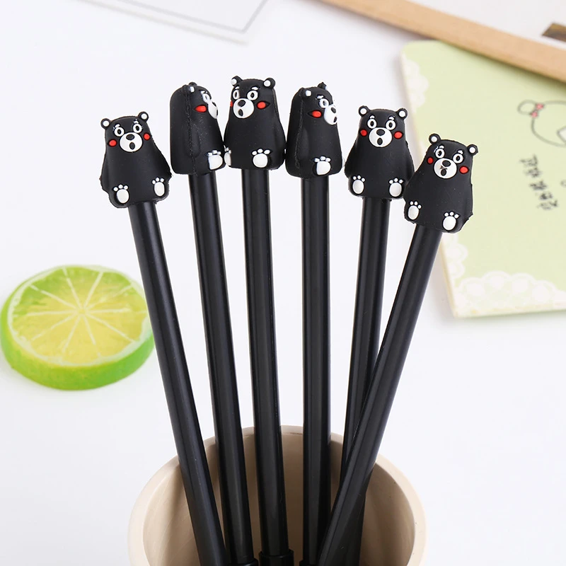 1 шт. гелевая ручка с героями мультфильмов Корейская Милая Канцелярия