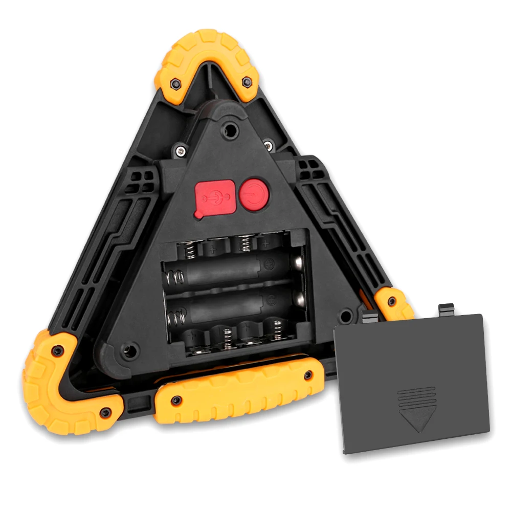 Светодиодный фонарь для кемпинга, USB Перезаряжаемый фонарик 18650, 3* COB+ красный, 4 режима, переносной светодиодный прожектор, внешний аккумулятор, тент, лампа для пеших прогулок