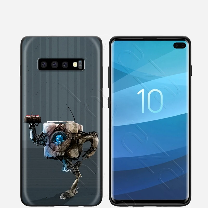 Lavaza Portal 2 Case for Samsung Galaxy S6 S7 Edge J6 S8 S9 S10 Plus A3 A5 A6 A7 A8 A9 Note 8 9 |