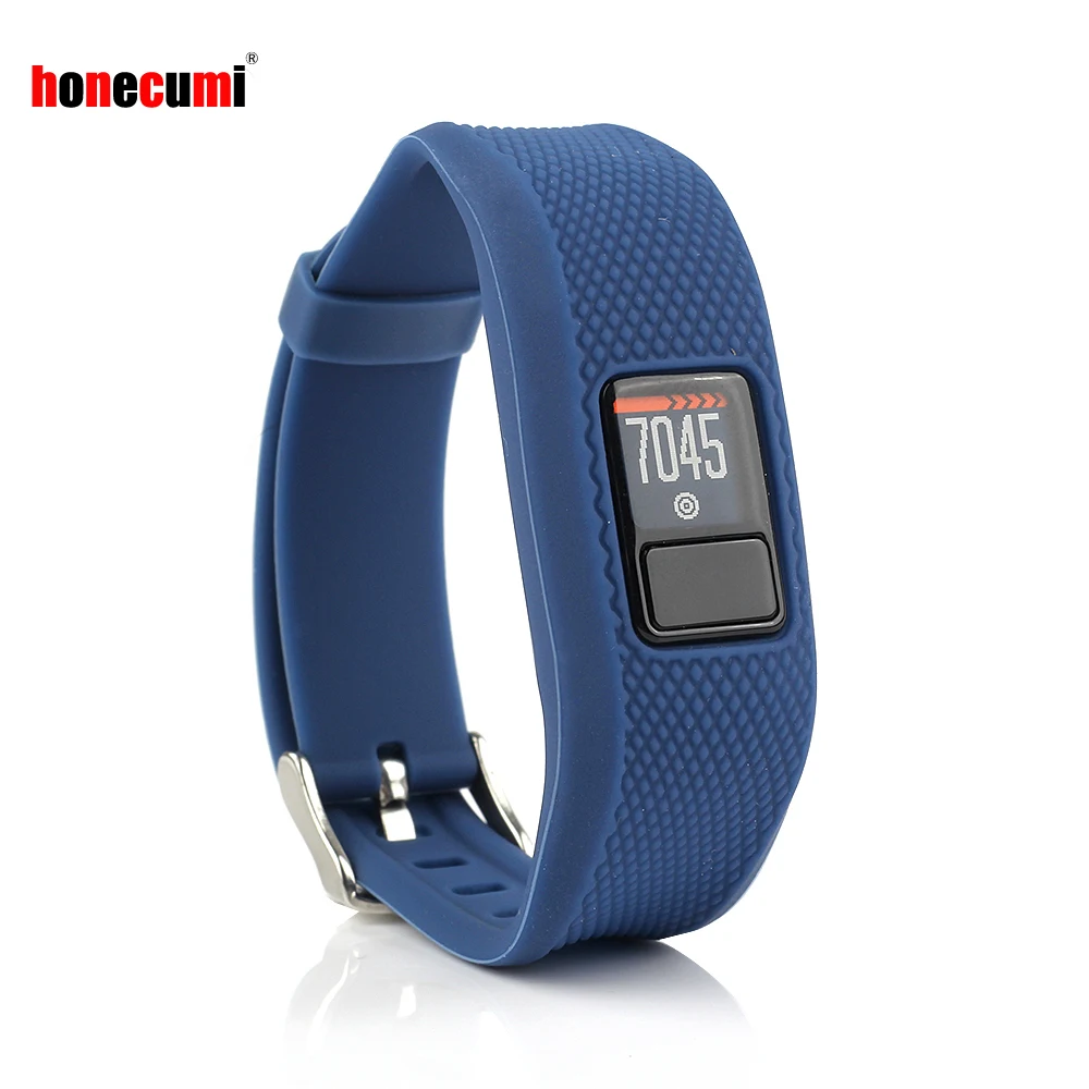 

Honecumi для Garmin Vivofit JR ремешки с безопасным ремешком для часов Силиконовый сменный ремешок для Garmin Vivofit JR/Garmin Vivofit 3