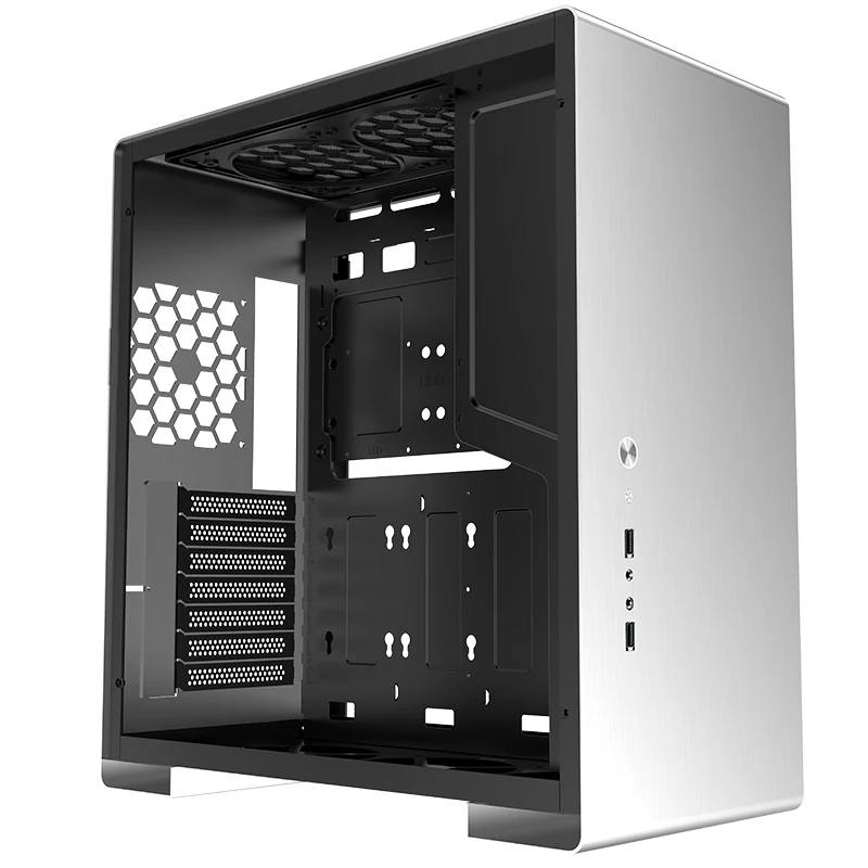 JONSBO U5 ATX шасси(все алюминиевый корпус/Поддержка 240 холодного ряда/Задняя линия/длинная графика/двухстороннее стекло сбоку через