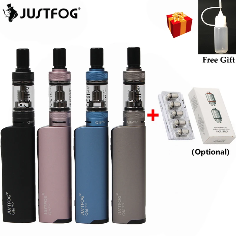 Предварительный заказ Justfog Q16 Профессиональный стартовый пакет 900 мАч батарея