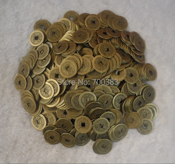 

60Pieces Imitation Chinese Copper Coin Retro Chinese Qing Ch'ing Dynasty Antique Coins Ancient Chinese Coins Old Coin of China