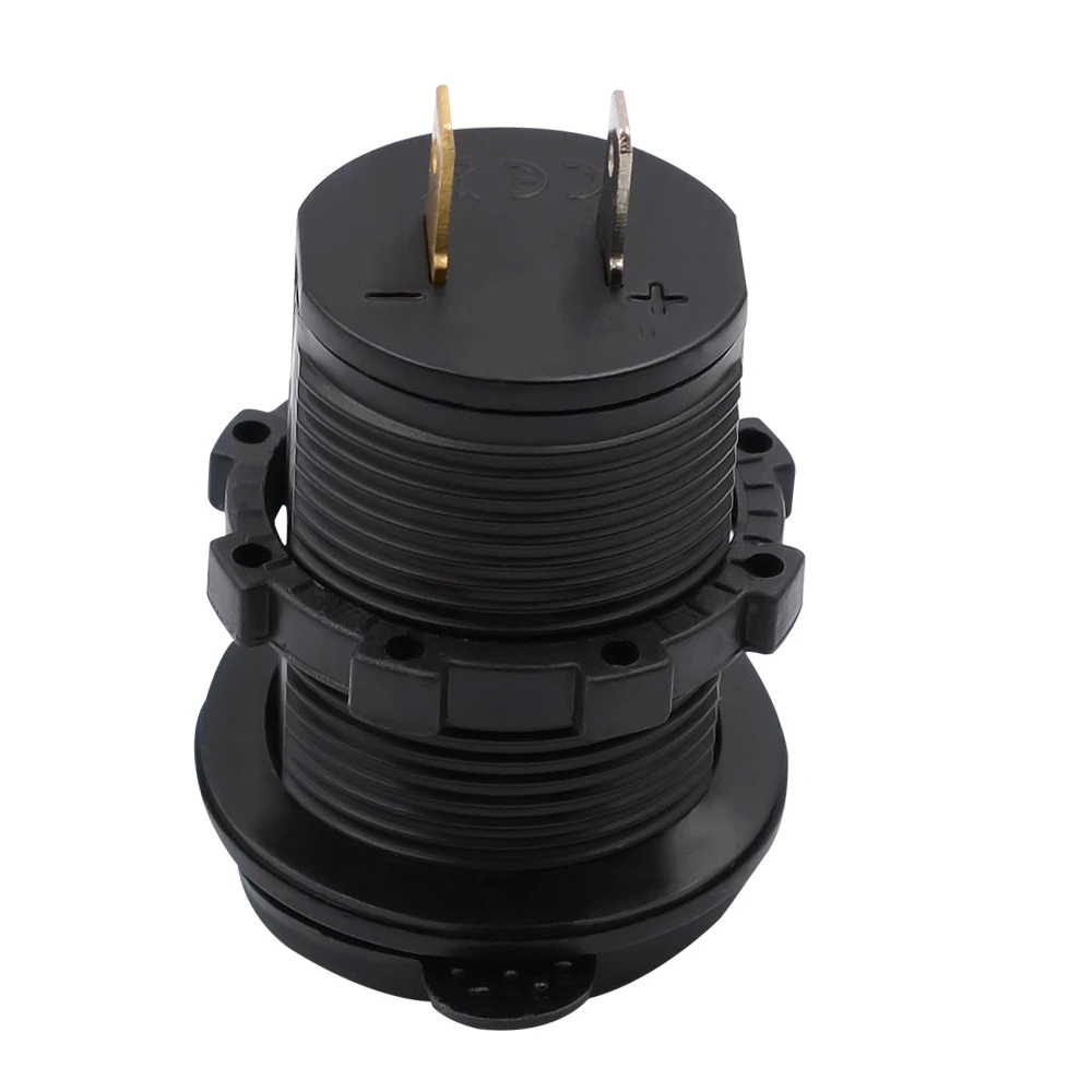 Водонепроницаемый двойной USB 12-24V 4.2A/DC автомобильный прикуриватель адаптер
