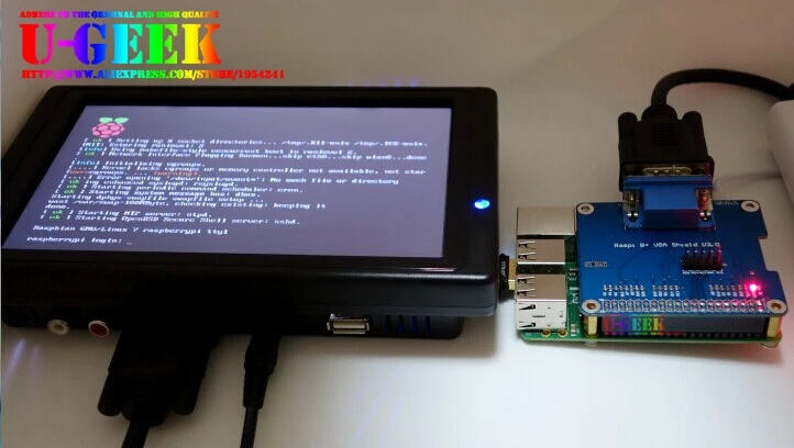 GPIO-VGA/  Raspberry Pi 3 Model B, 3B, 2B, 3B +, 3A +, Zero, zero w |   HDMI VGA