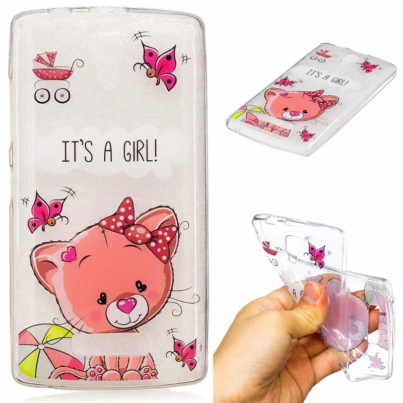 Lenovo A2010 A 2010 4.5&quot Case Cute Animal Flower Anime Soft Silicon TPU Skin Back Cover Phone for |