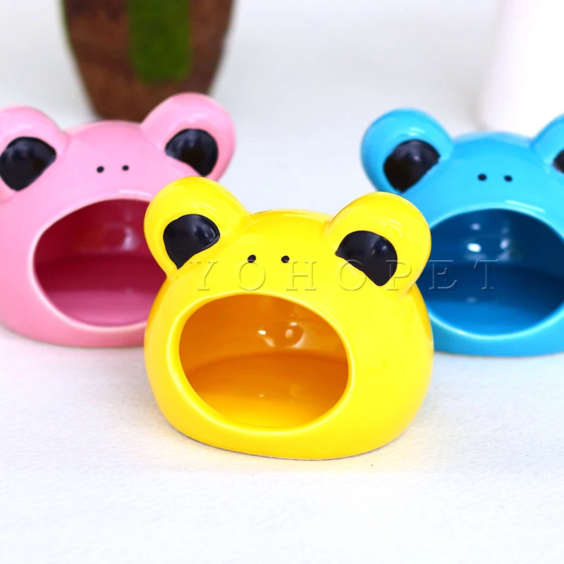 Свинки кровать Totoro для хомяка Керамика спальный гнездо в доме игрушки небольшой