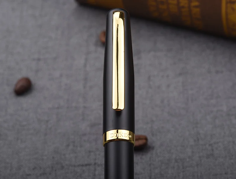 Оригинальная перьевая авторучка duke scrub 209 черная ручка pen иридиевая бесплатная