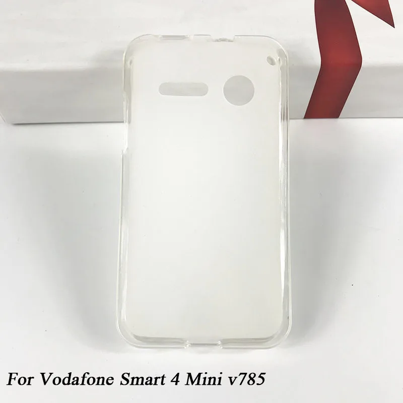 Модные Силиконовые Обложки Чехлы для Vodafone Smart Prime 7 VF600/Smart 4 mini v785 TPU мягкий чехол задняя крышка чехлы для телефонов