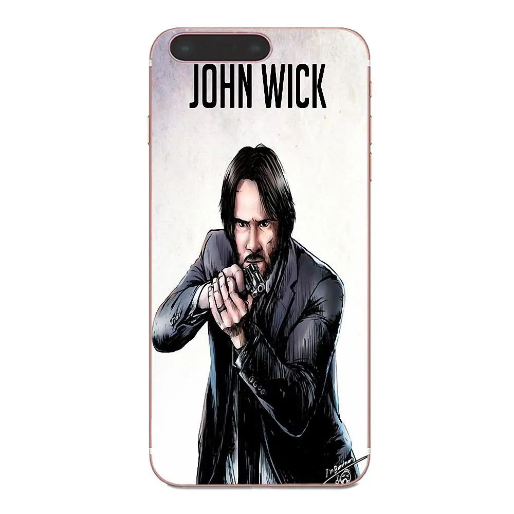 Мягкий резиновый чехол для телефона John Wick Xiaomi Redmi Mi Note 7 8 9 SE Pro Lite Go