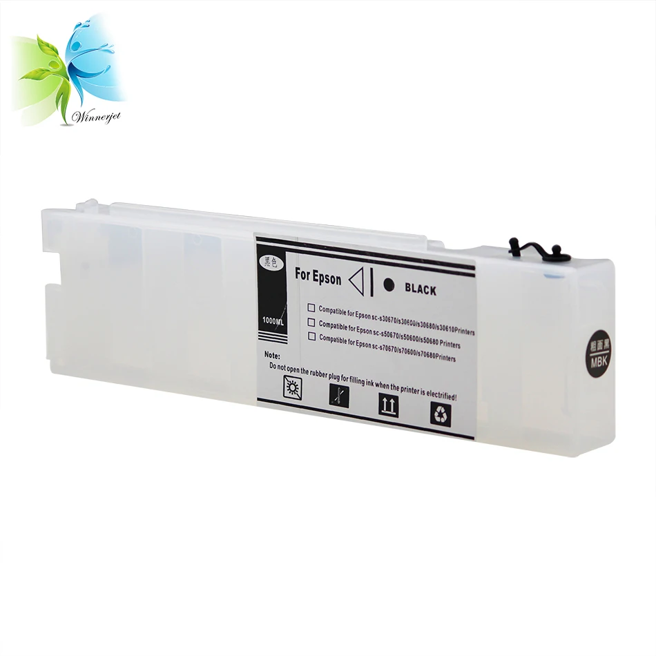 Пустой пополняемый картридж Winnerjet 700 мл для принтеров Epson S30600 S30670 S30610 | Компьютеры