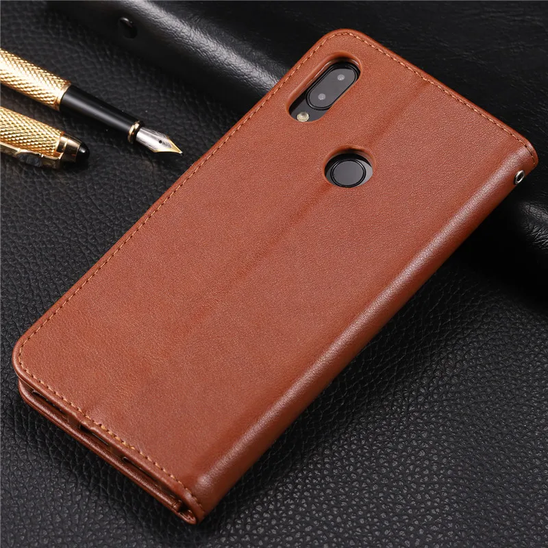 Для Xiaomi Redmi Note7 Pro Чехол, Роскошный футляр из искусственной кожи телефонные чехлы для телефона Redmi Note 7 Pro Чехол кожаный чехол-книжка с защитный чехол