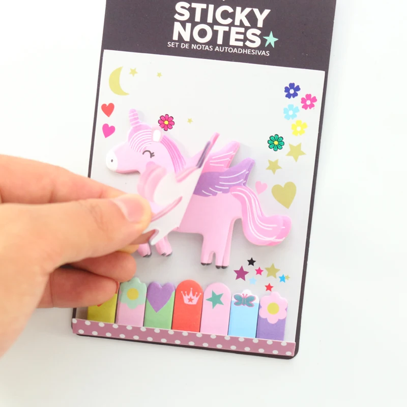 Domikee милый мультфильм Юнион тема школьников sticky записи блокнот набор