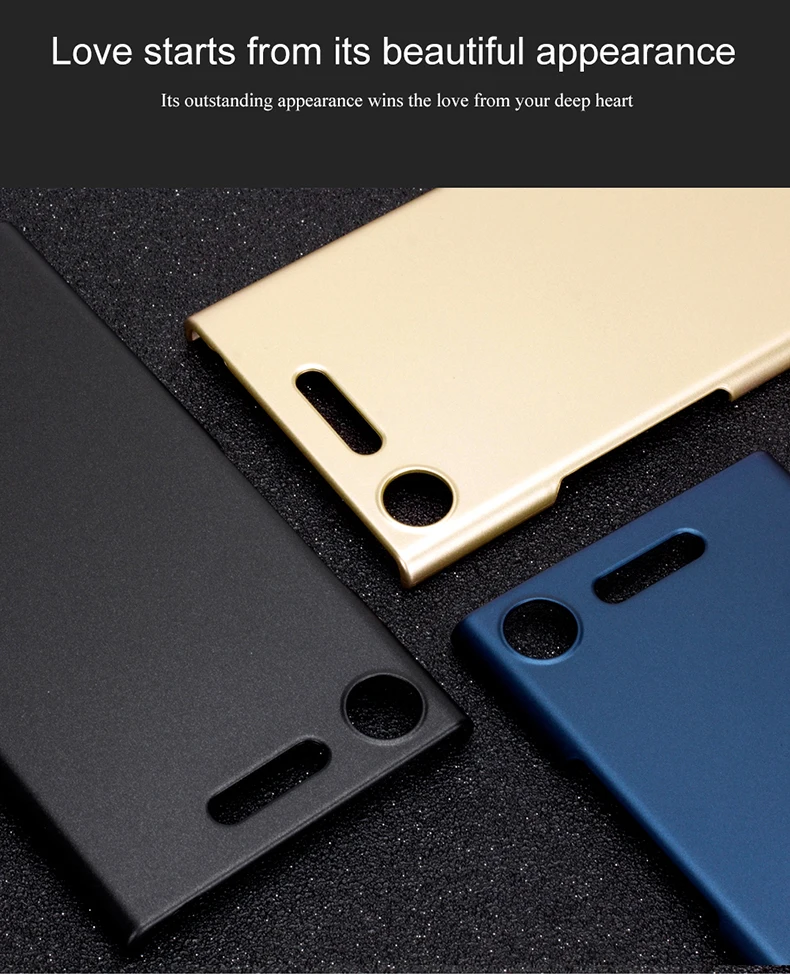 Чехол Lenuo для sony Xperia XZ1, жесткий пластиковый ПК гладкий Чехол для Xperia XZ1 Dual F8342, противоударный защитный чехол