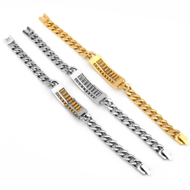 Браслет-манжета SOITIS из нержавеющей стали для мужчин и женщин | Украшения