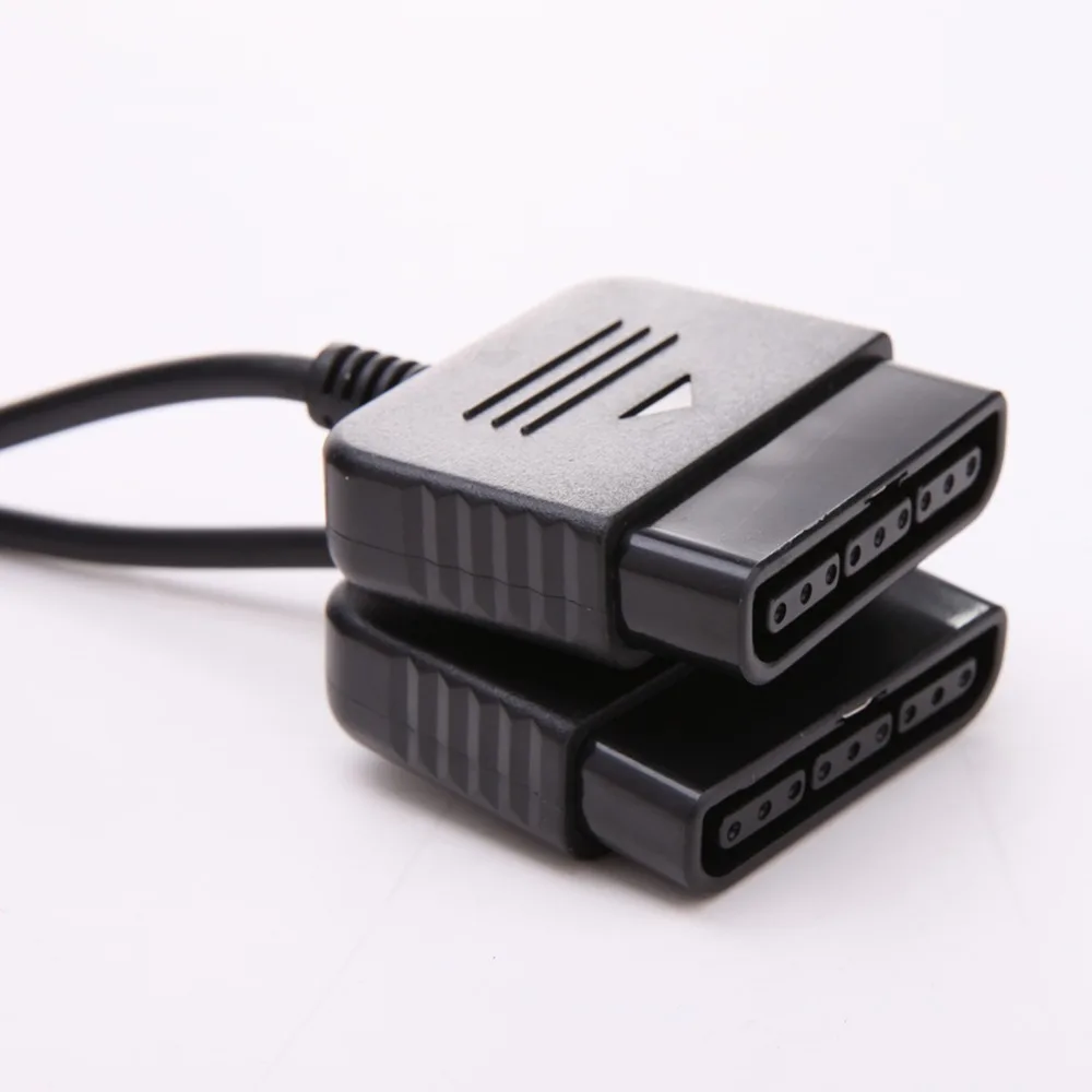 2 в 1 двойной USB порт контроллер адаптер конвертер для Sony PS1 PS2 к ПК 0 проводные аксессуары игрового