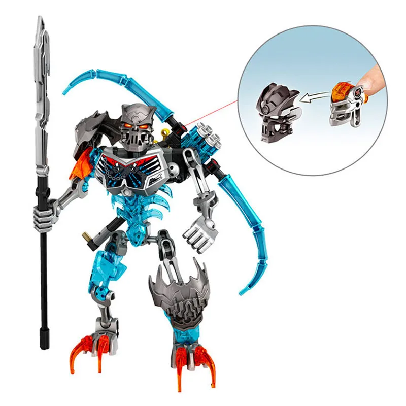 BionicleMask светильник маска создатель Череп мясорубка череп Скорпион робот Bionicle