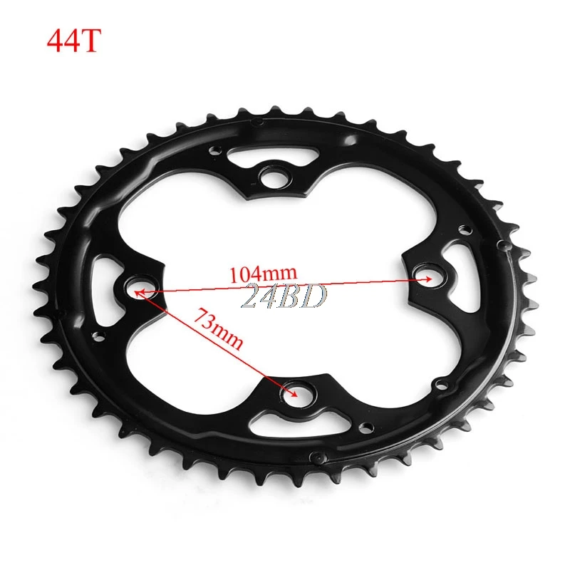 Велосипед MTB кольцо цепи велосипеда цепь для SHIMANO шатун 22 T/32 T/42 T/44 T M08 - Цвет: 44T