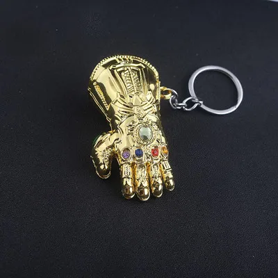 Новинка, металлический брелок с молотком Тора, Мстители, эндгейм, Тор, брелоки в виде оружия для мужчин и женщин, автомобильный брелок, сумка, аксессуары, подарок - Цвет: K525-1