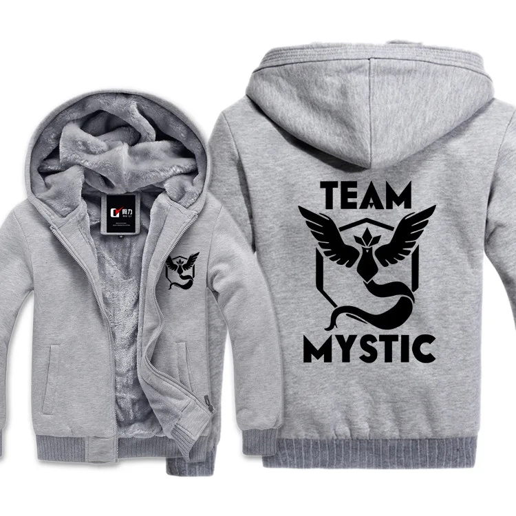 11 Новинка, мужская повседневная толстовка «Team Mystic» с покемоном Articuno, Мужская толстовка, плащ, шаль, толстовки - Цвет: 11