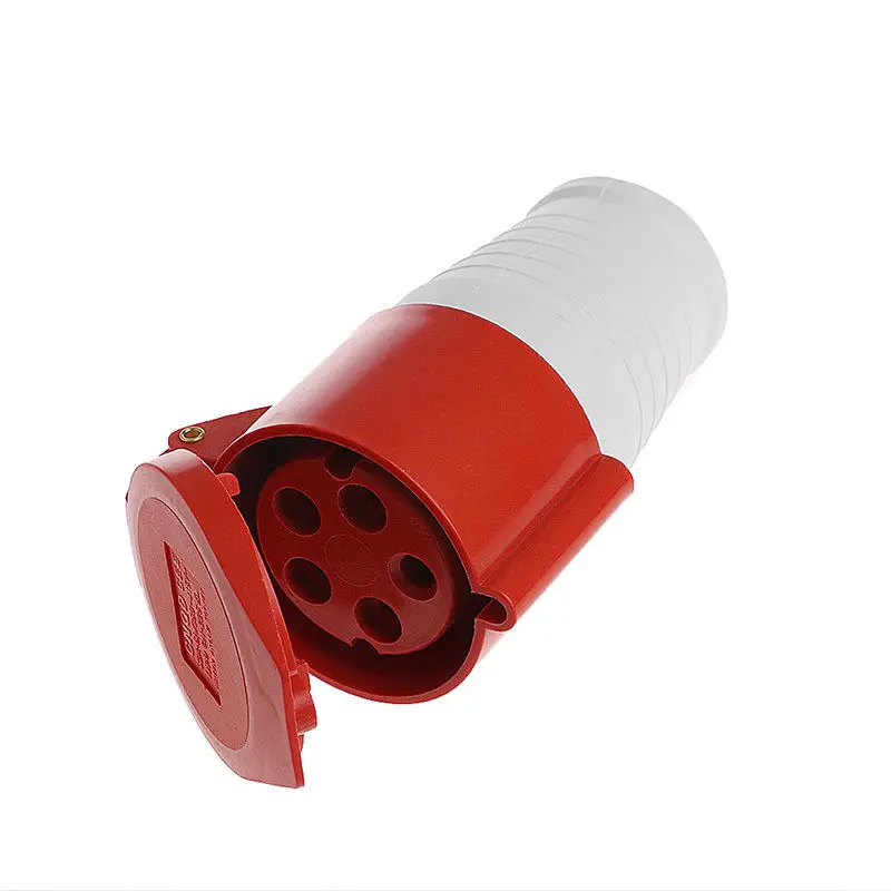 DSHA 32 Amp 5Pin настенная промышленная розетка 380 415Volt 3P + N E IP44 32A