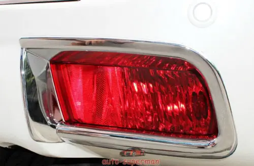 Хромированная задняя противотуманная светильник РА для Toyota Prado FJ150 2010 2011 2012 2013 2014