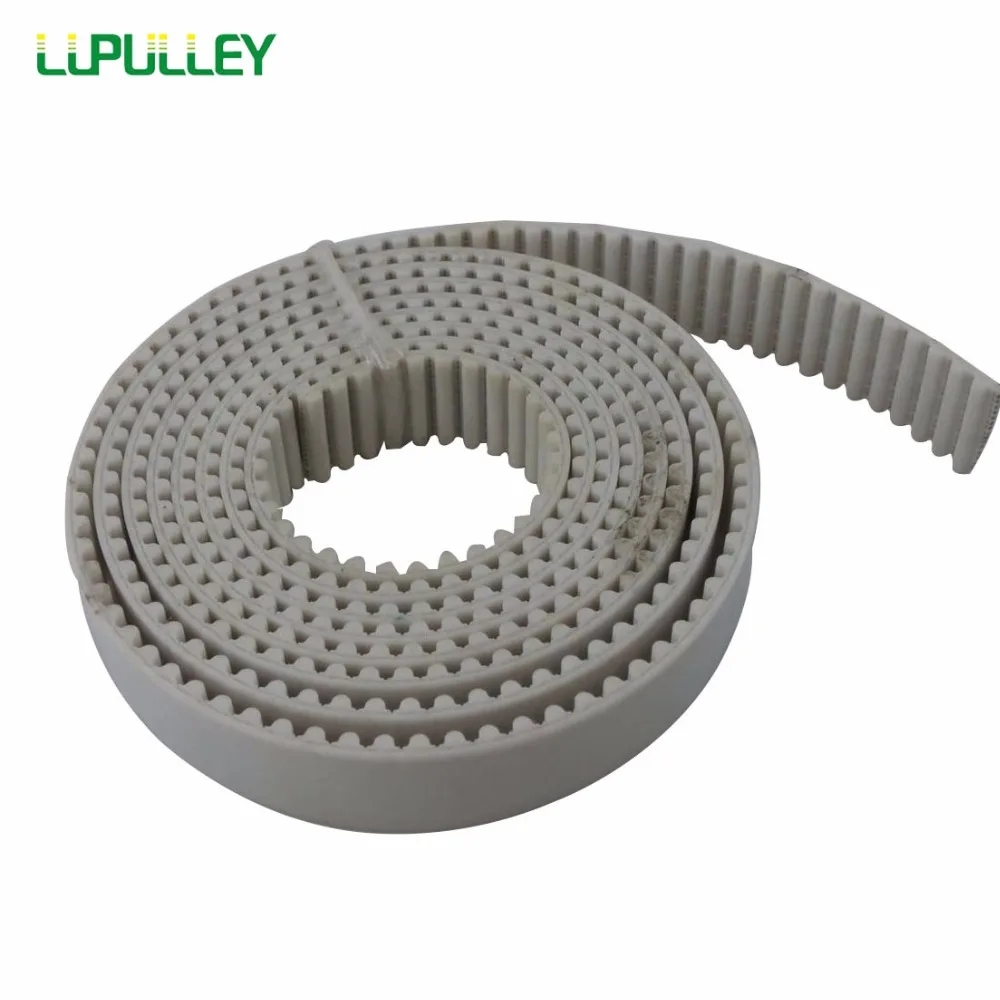 Ремень ГРМ LUPULLEY 5M 15mm PU Open 1M/2M/3M/4M/5M/6M/7M/8M/9M/10M шаг длина 15 мм ширина 5 м белый открытый
