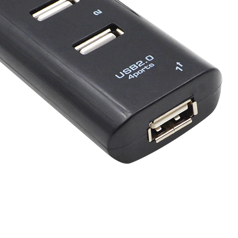 Портативный USB разветвитель Asunflower 4 порта 2 0|USB-хабы| |