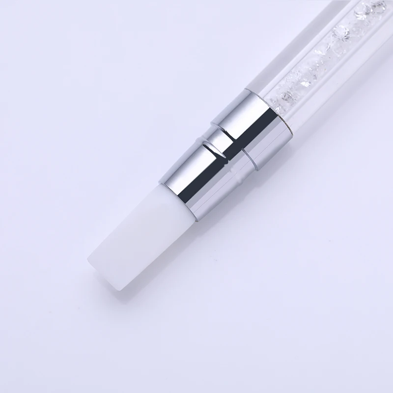 1 шт. двойная ручка для удаления кутикулы из кварца стразы обрабатывать кремний