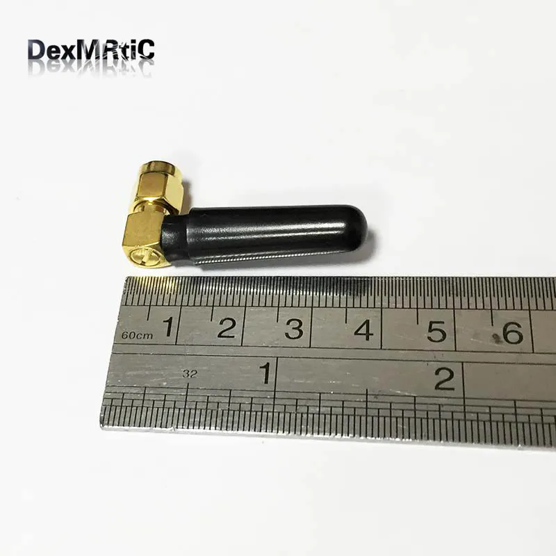 1 шт. 2 4G Wi Fi антенна 2dbi с RP SMA разъем сигнала Улучшенный правый угол Bluetooth Новая