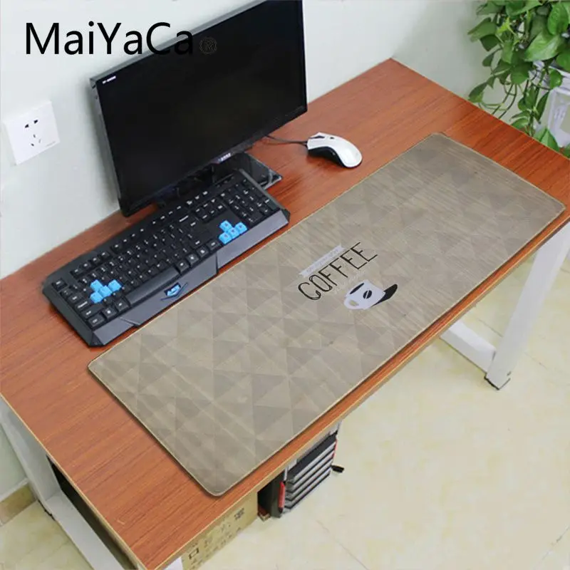Maiyaca OK но первый кофе для украшения рабочего стола нескользящая резиновая