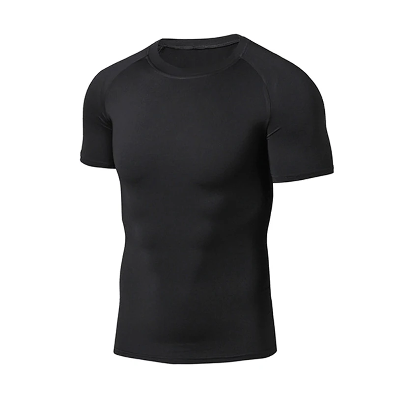 Hot Selling Men Compression T-shirt Short Sleeve Quick-drying Breathable for Summer Sports Running | Спорт и развлечения