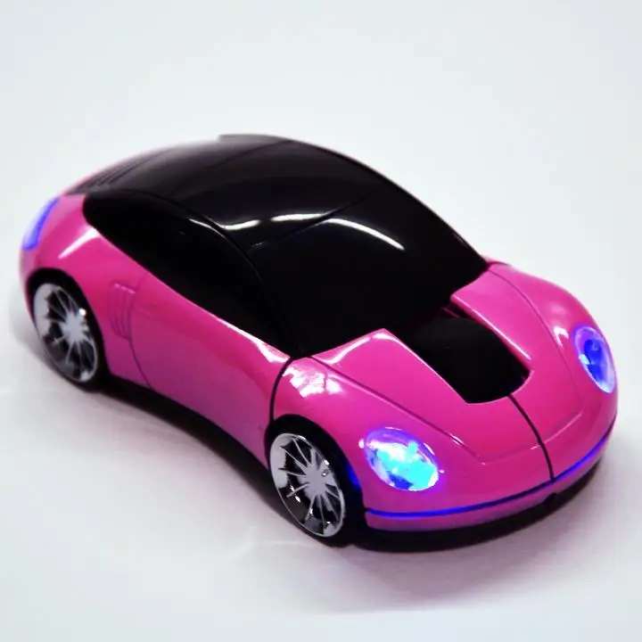 Новый 2 4G автомобиль форма Беспроводная оптическая мышь Мыши для ноутбука ПК usb