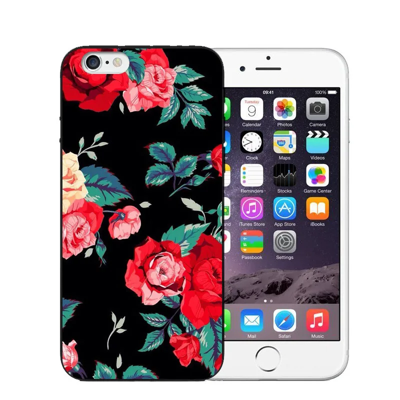 Мягкий силиконовый чехол RUIXKJ для iPhone X 8 8Plus 7 6 6S Plus 5 5S SE | Мобильные телефоны и