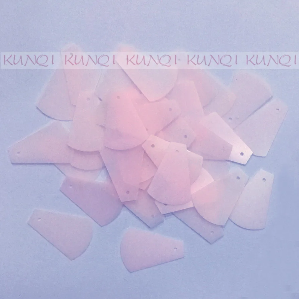 

Блестки россыпью в форме веера, 500 шт./лот, 20*24 мм, красивые поделки для шитья/тесьмы, аксессуары «сделай сам» для детей, «сделай сам», матовый ...