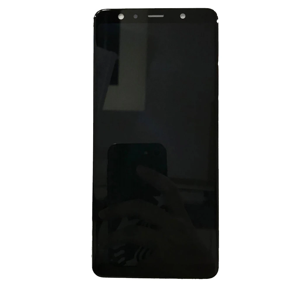 ЖК-дисплей 6 0 дюйма для Samsung Galaxy A7 2018 SM-A750F A750F A750 с сенсорным экраном и дигитайзером