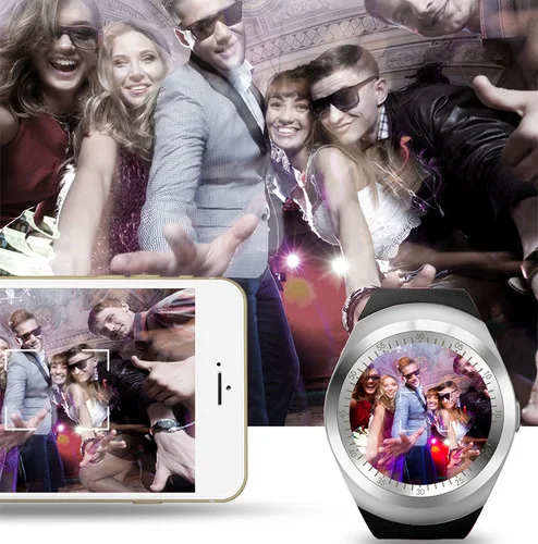 Умные часы Y1 Bluetooth Android телефонные звонки GSM Sim дистанционная камера дисплей