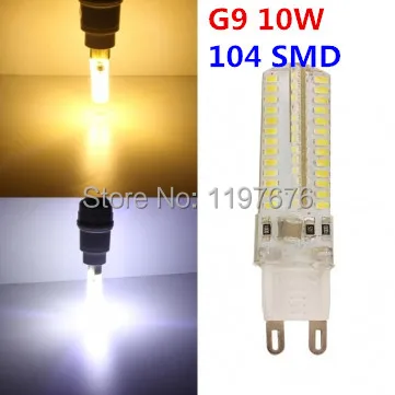 

Светодиодная лампа G9 SMD3014, 10 Вт, 104 шт.