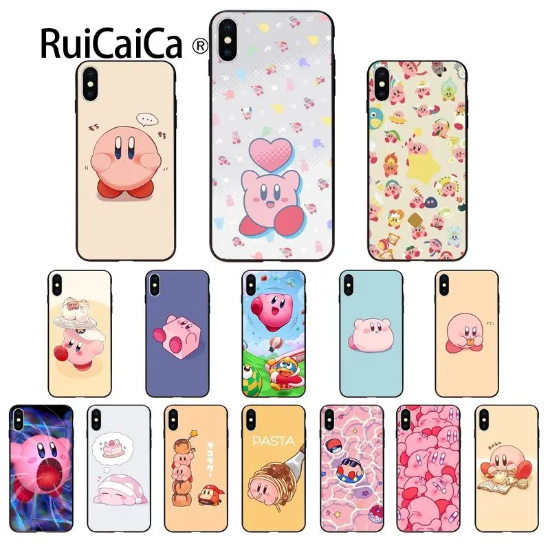 Ruicaica Game Kirby милый Роскошный Уникальный Дизайн чехол для телефона iPhone X XS MAX 6 6s 7 7plus 8