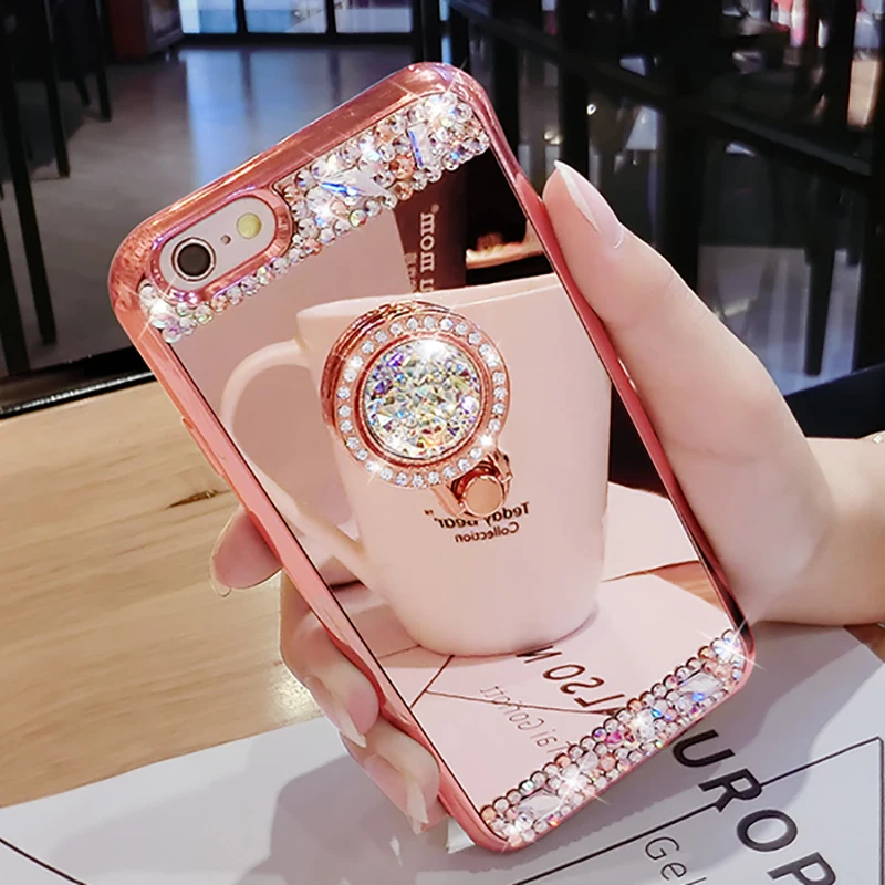 Зеркальный чехол для iPhone 13 11 12 Pro MAX Mini X XS Max XR 6 7 8Plus | Мобильные телефоны и