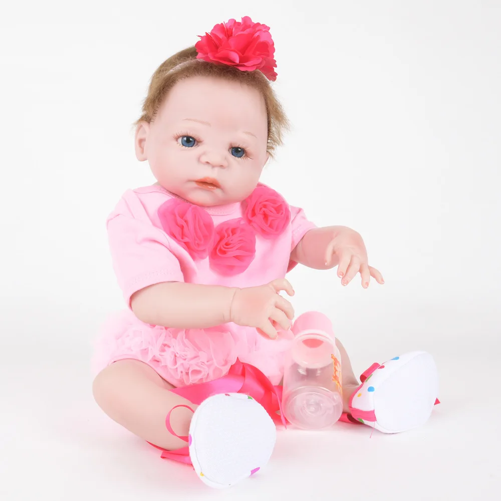 22 &quotПопулярные Виктория укоренились черные волосы реалистичные девочка подарок