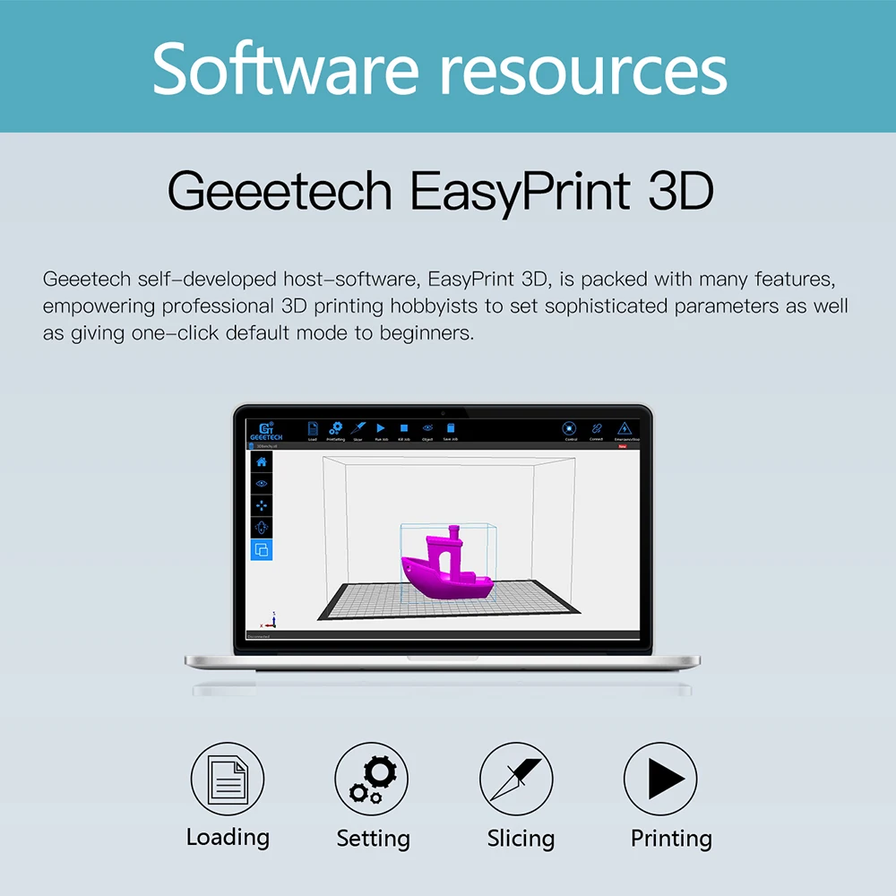 Geeetech A10 3d принтер алюминиевый DIY комплект I3 Высокоточный ЧПУ Быстрый самособранный настольный 3d принтер большой размер 220*220*260 мм