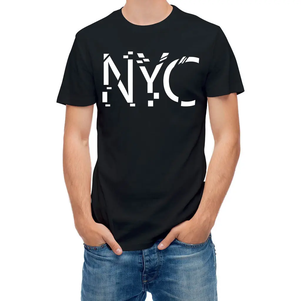 Футболка New York City NYC рубашки Повседневная брендовая одежда хлопковые футболки с