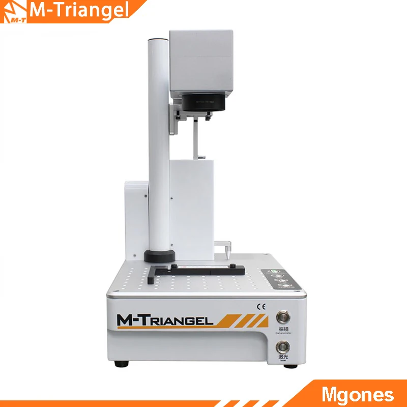 M-Triangel Mgones 20 Вт волоконная Лазерная металлическая маркировочная машина