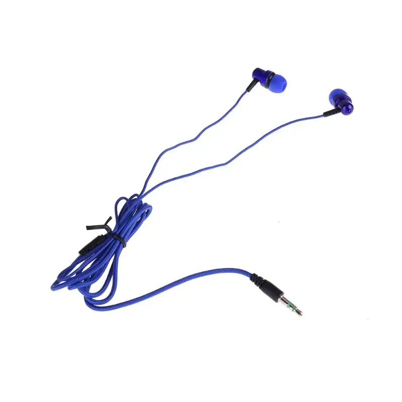 Универсальный проводные наушники в ухо наушник USB кабель с нейлоновой оплеткой