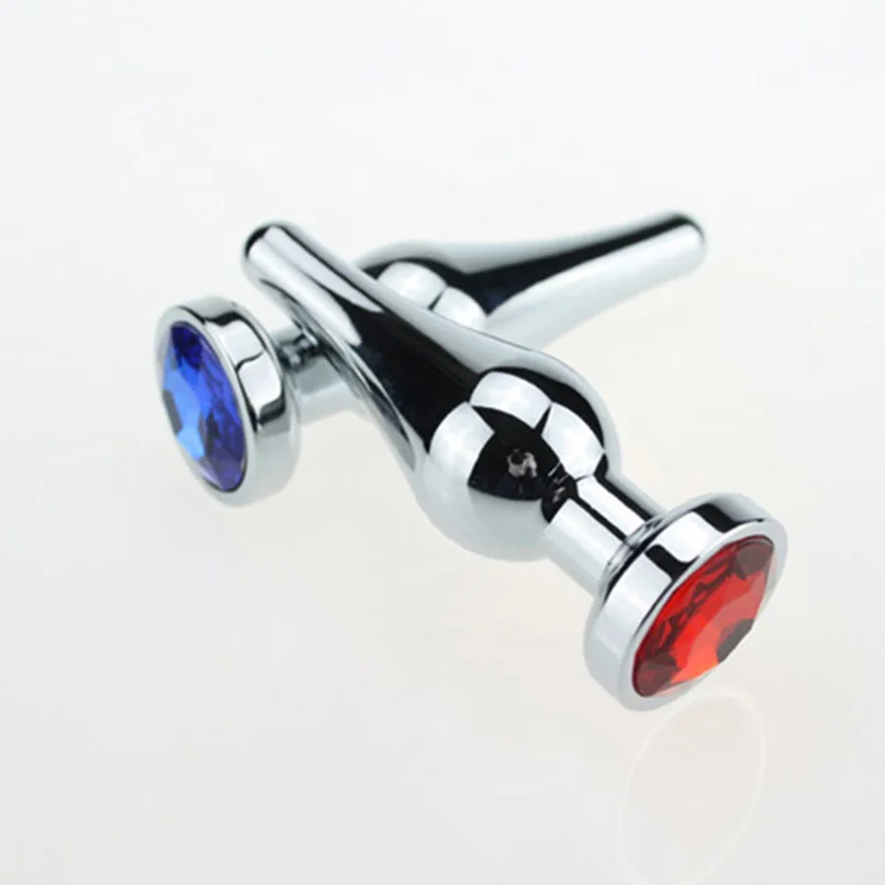 Маленькие размеры анальные игрушки красочные алмазные Анальная пробка для