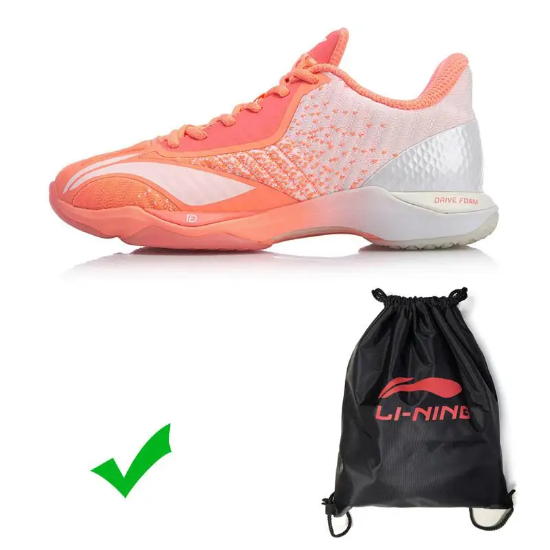 AYZP008-3 Li-Ning/Женская Профессиональная Обувь для бадминтона, стельки для обуви с подкладом, спортивная обувь, носимые кроссовки AYZP008 SJFM19 - Цвет: AYZP008-3