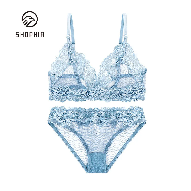Прозрачный сексуальный бюстгальтер Наборы для ухода за кожей женские Кружево и